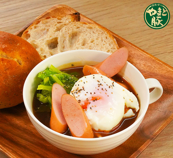 ポークウインナーみそ汁